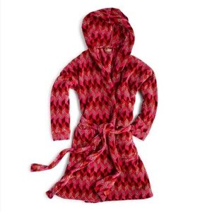 Vera Bradley Plush Robe in Bohemian Chevron